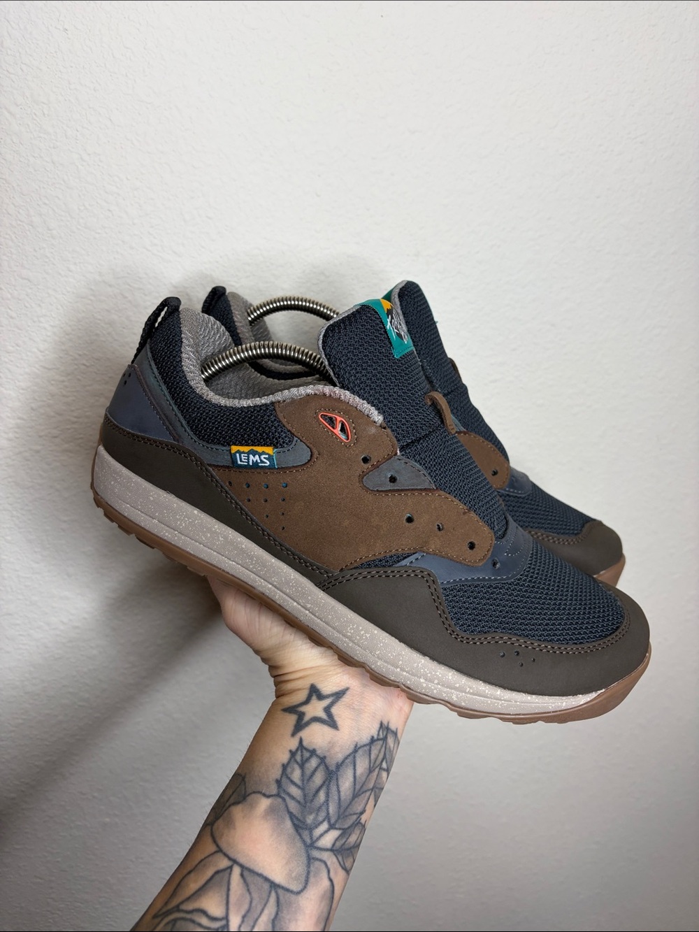 Lems | Unisex Trail Blazer Hiking Sneakers in Kodiak Colorway Size 10.5M 12W
